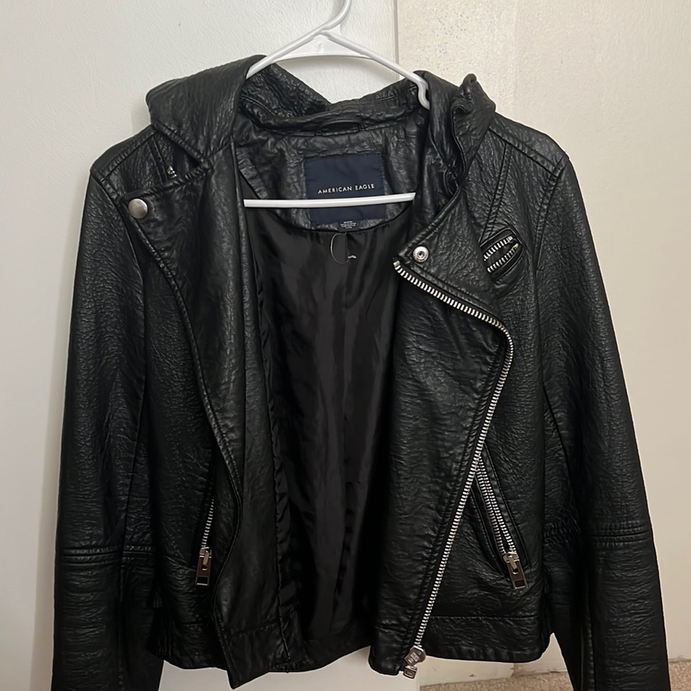 American Eagle Leather Jacket